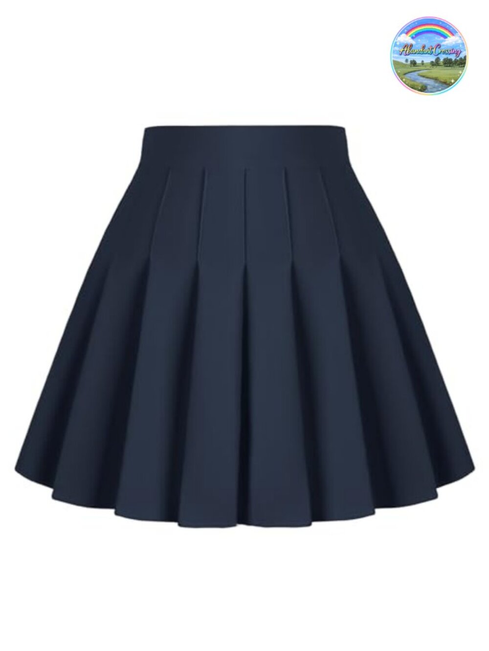 Pleated A-Line Mini Tennis Skirt High Waist Elastic Active Skort